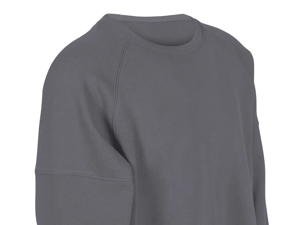 Свитшот оверсайз «Paris», унисекс, темно-серый, M - фото 16