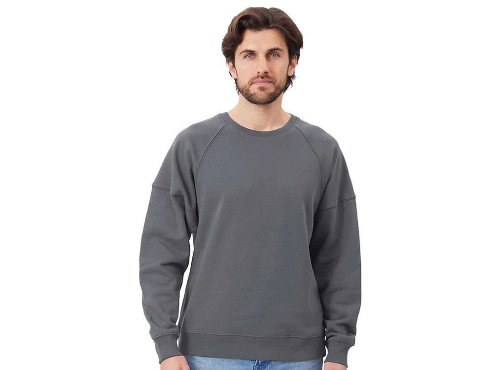 Свитшот оверсайз «Paris», унисекс, темно-серый, M - фото 3