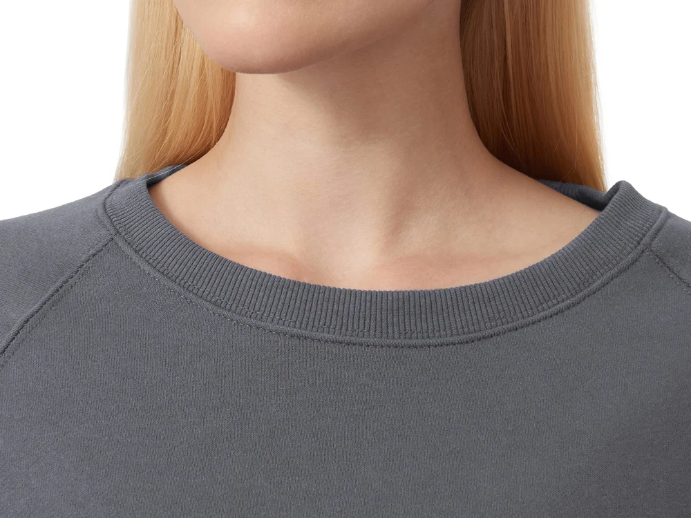 Свитшот оверсайз «Paris», унисекс, темно-серый, M - фото 9