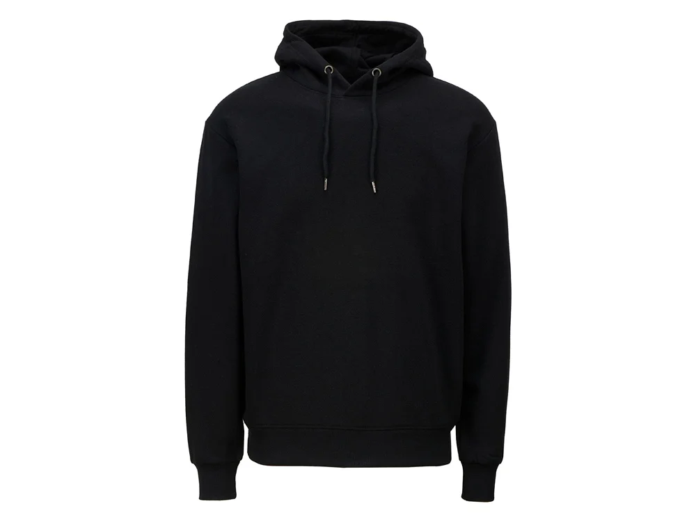 Толстовка с капюшоном оверсайз Lisbon унисекс черный S - фото 11