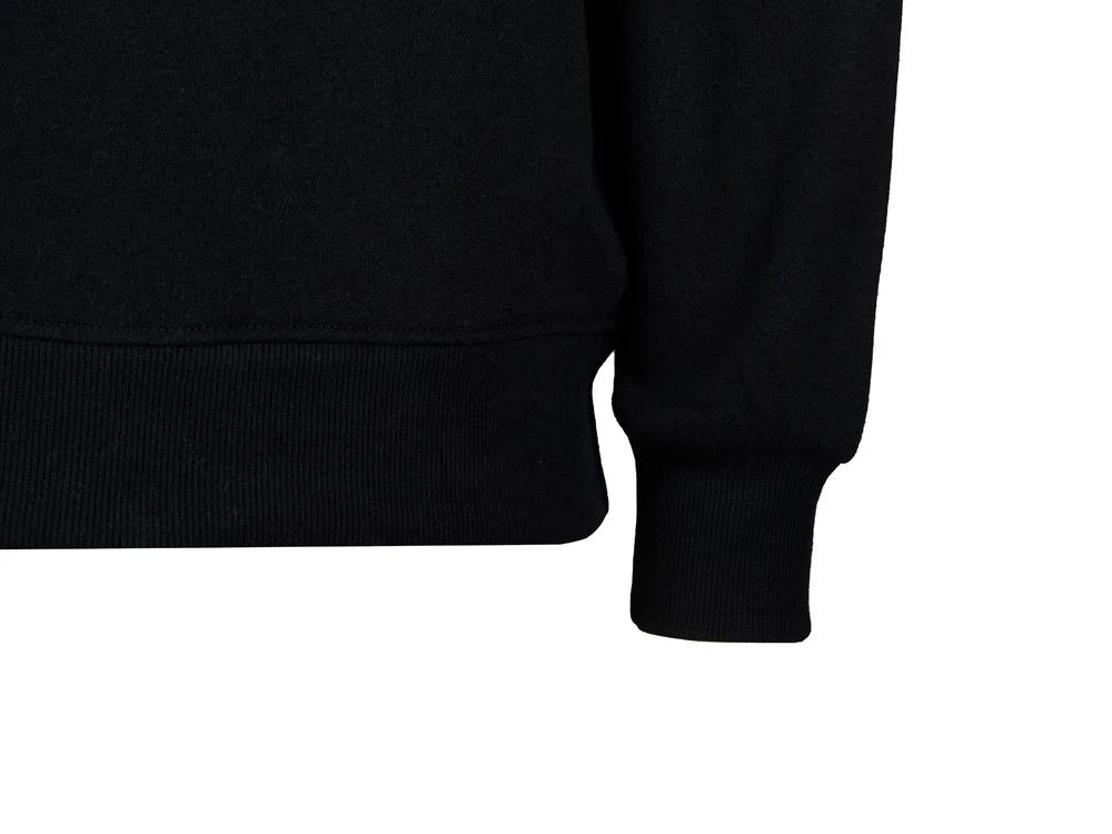 Толстовка с капюшоном оверсайз Lisbon унисекс черный S - фото 16