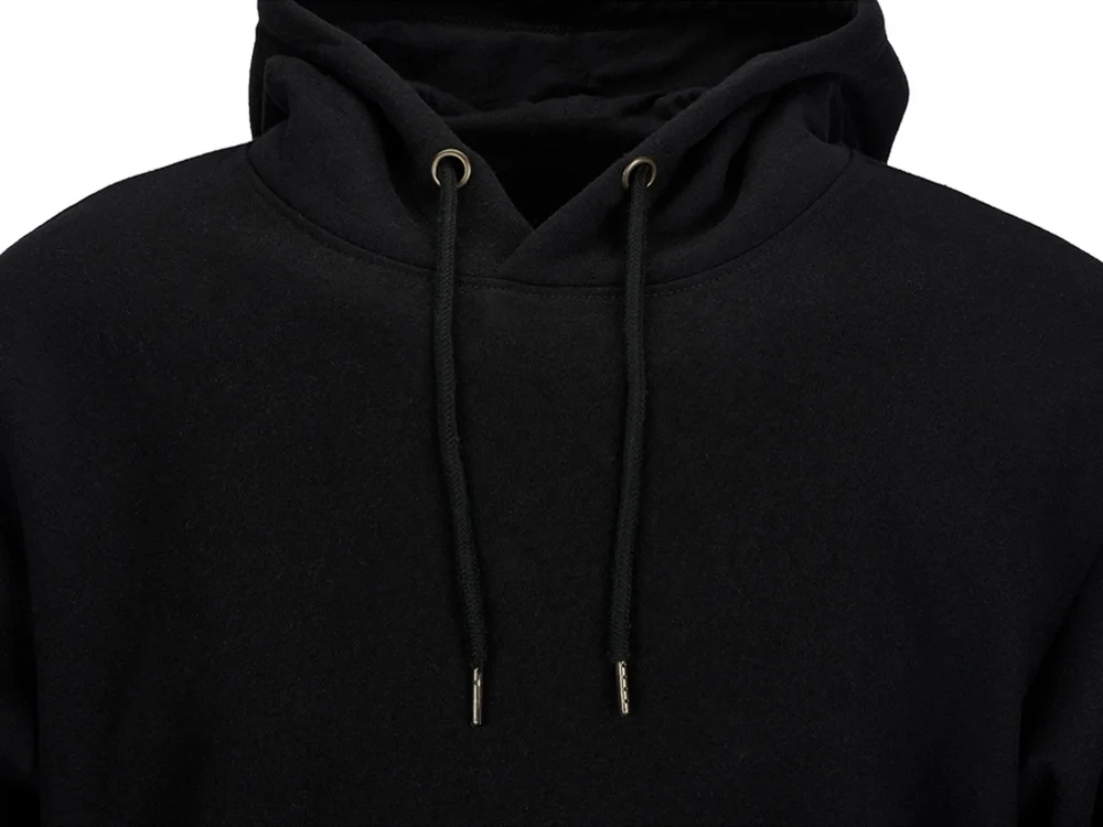 Толстовка с капюшоном оверсайз Lisbon унисекс черный XL - фото 14