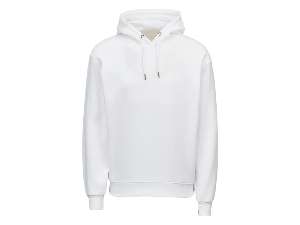 Толстовка с капюшоном оверсайз «Lisbon» унисекс, белый, L - фото 11