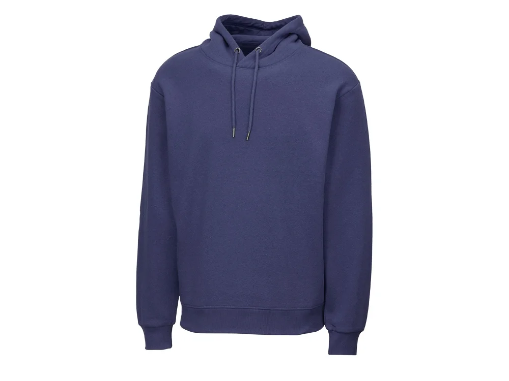 Толстовка с капюшоном оверсайз Lisbon унисекс темно-синий L - фото 11