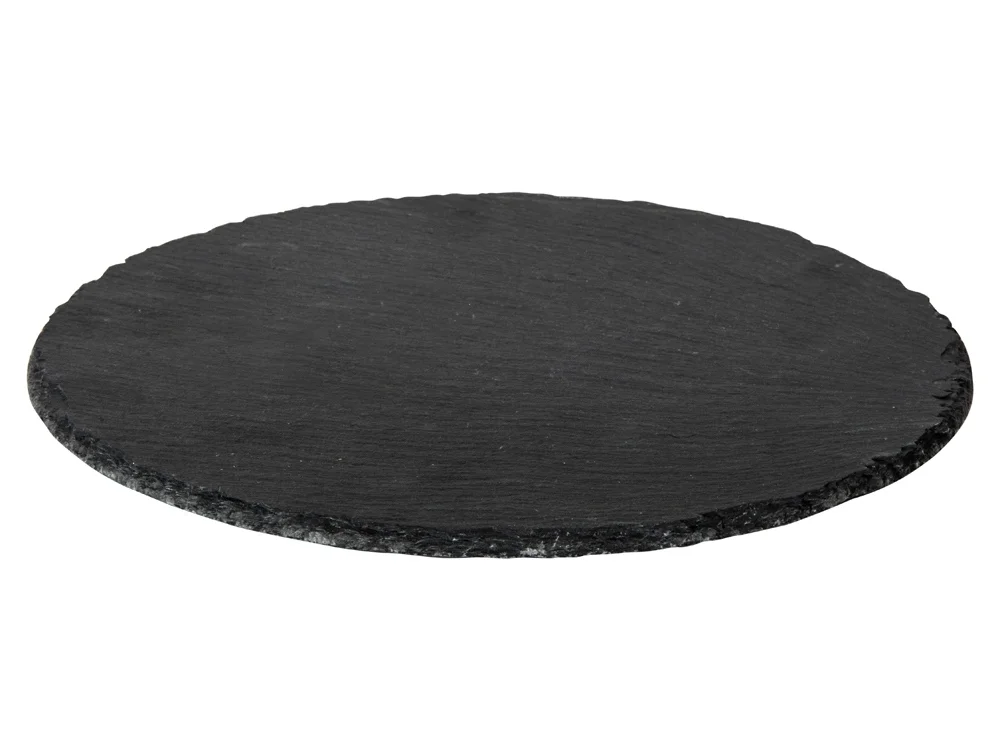 Сервировочная доска из сланца Moon черный - фото 4
