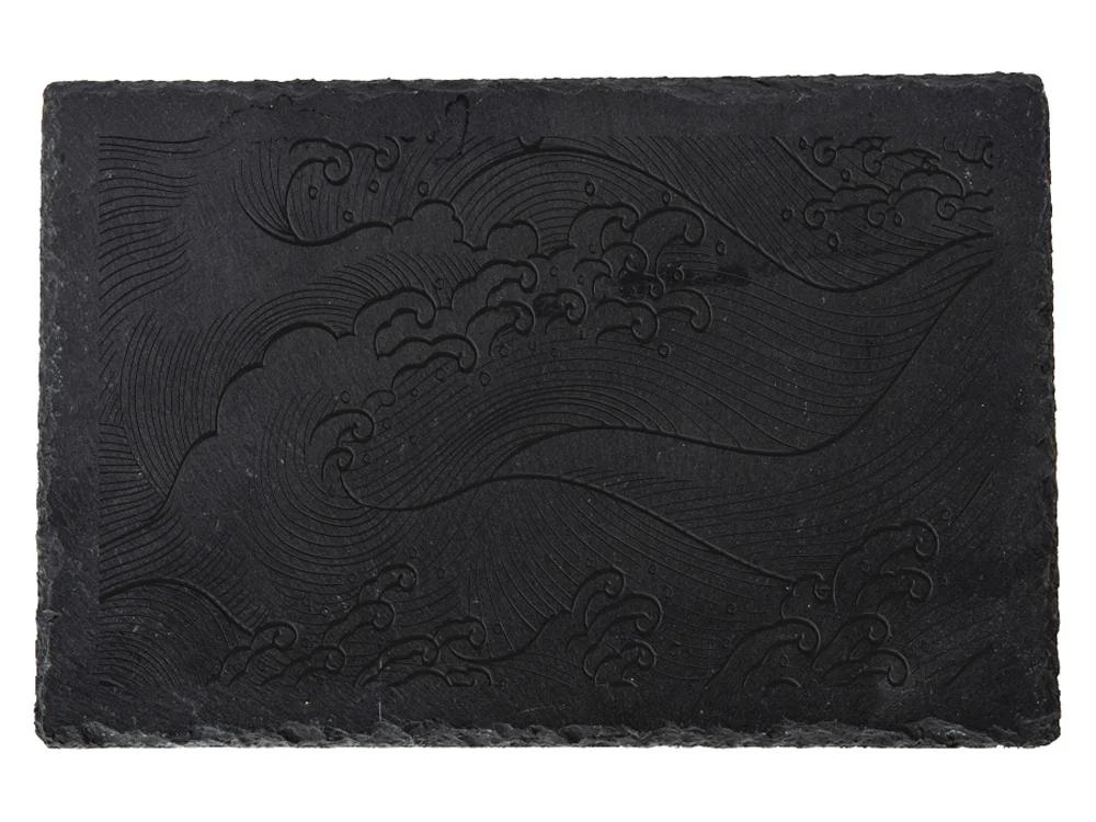 Сервировочная доска из сланца «Toscana», черный - фото 2