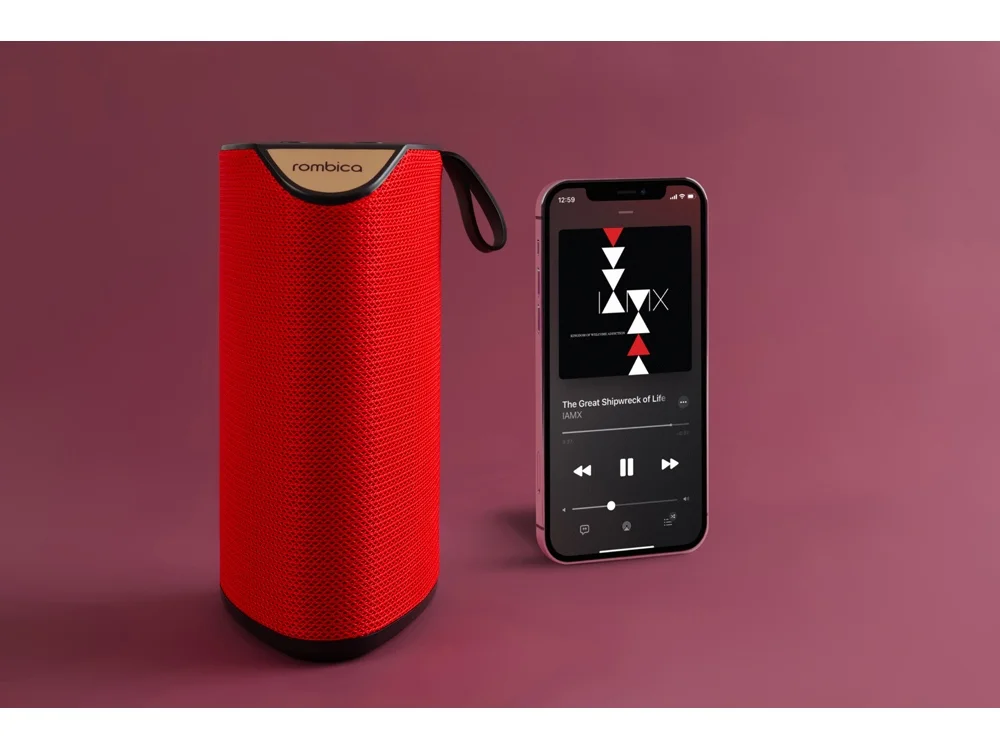 Портативная колонка Mysound Tetria красный - фото 4