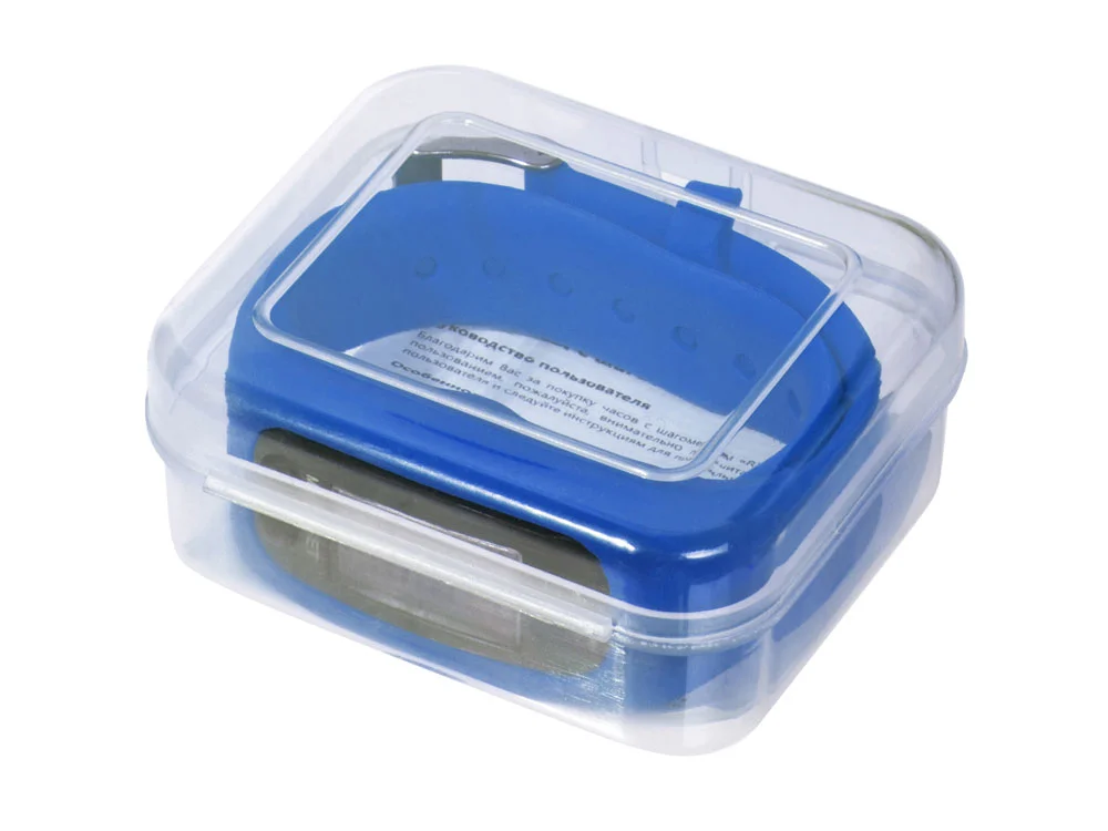 Часы с шагомером «Ridley», синий - фото 6