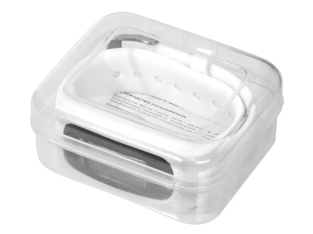 Часы с шагомером «Ridley», белый - фото 6