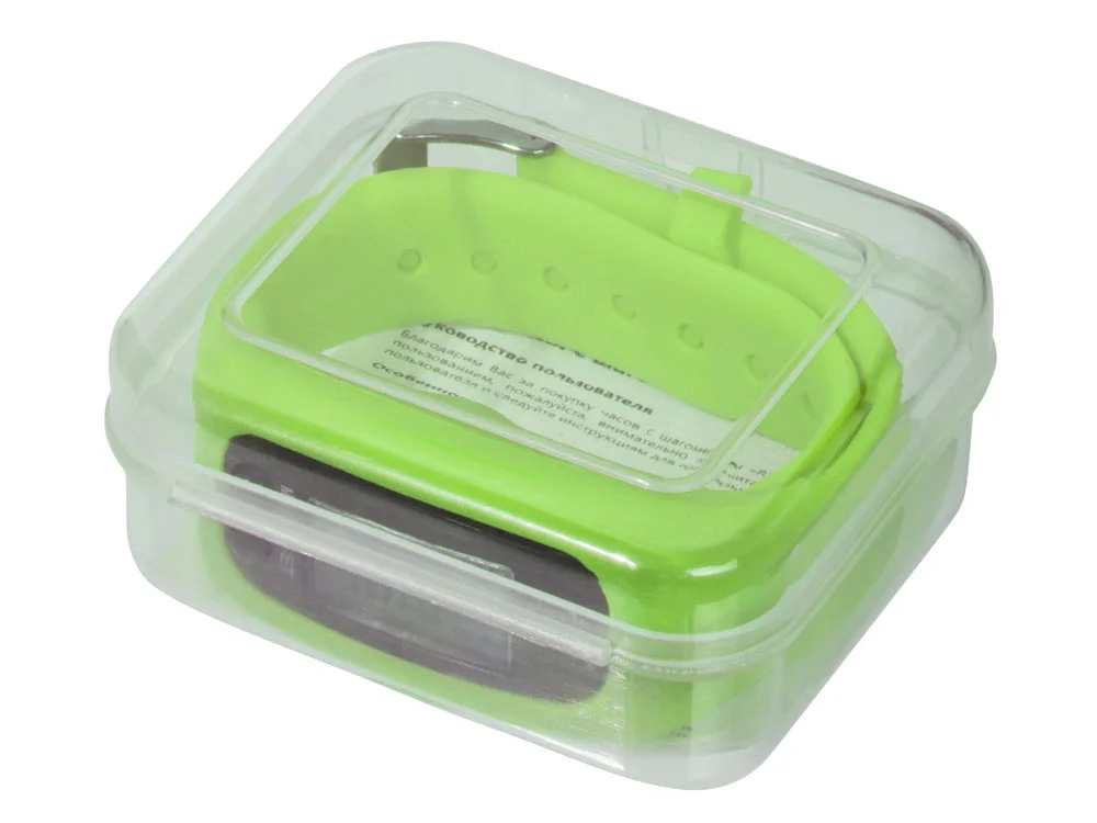 Часы с шагомером «Ridley», лайм - фото 6