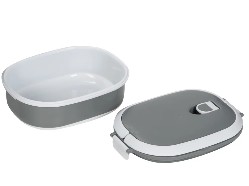 Ланч-бокс «Hotty», серый/белый, 750 мл - фото 4