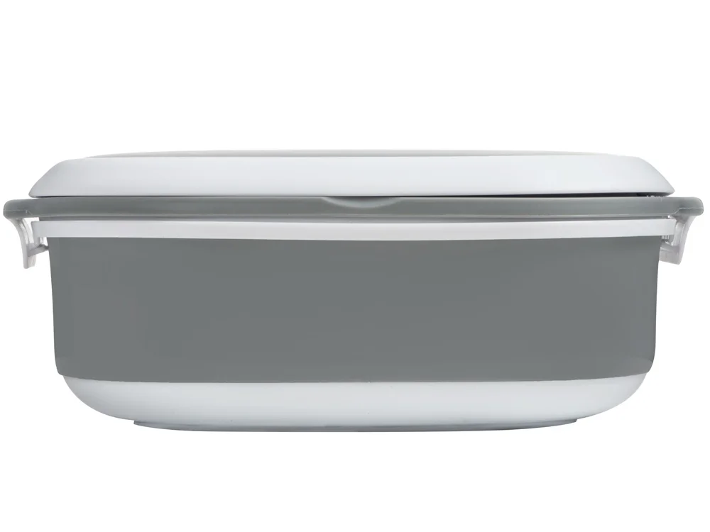 Ланч-бокс «Hotty», серый/белый, 750 мл - фото 5