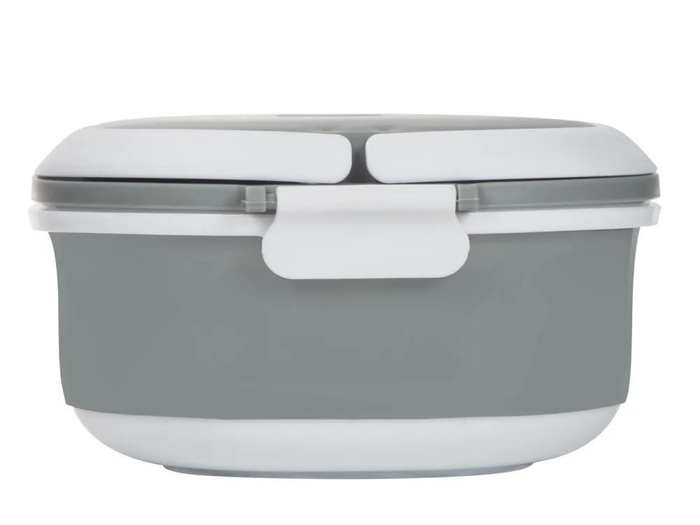Ланч-бокс «Hotty», серый/белый, 750 мл - фото 6