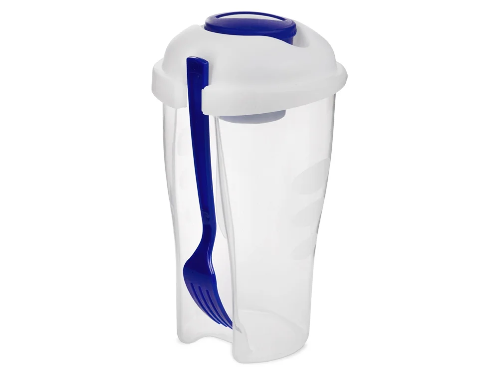 Набор для салата «Iceberg», прозрачный/синий, 850 мл