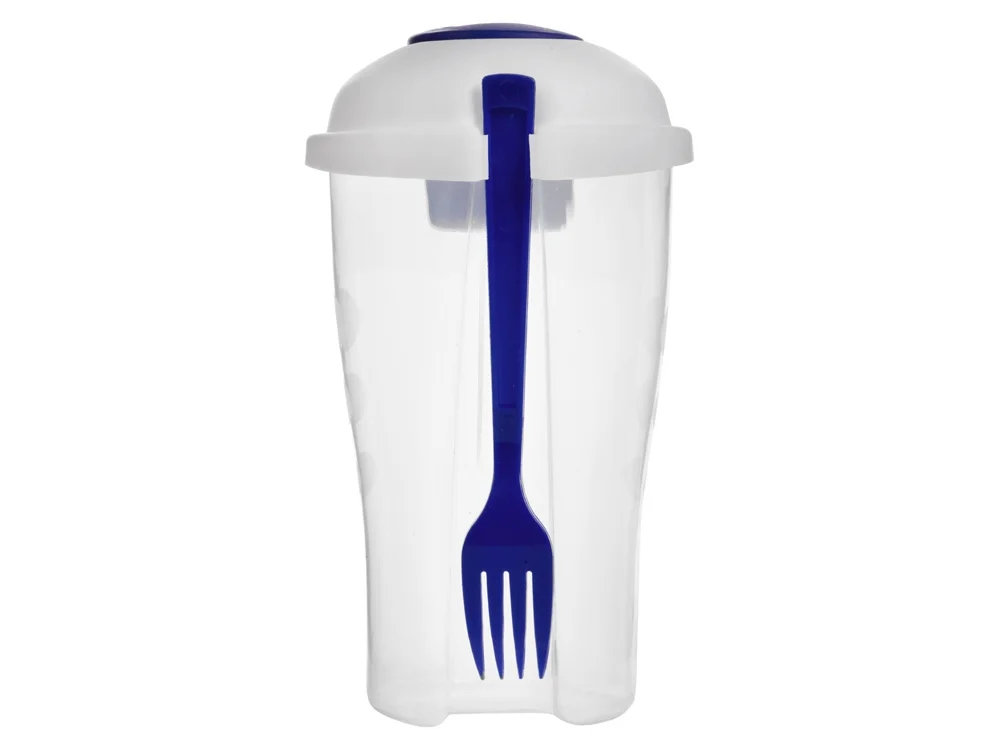 Набор для салата «Iceberg», прозрачный/синий, 850 мл - фото 2