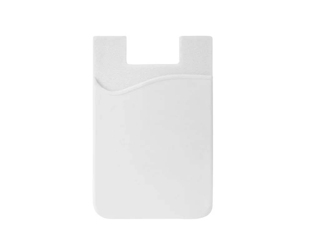 Картхолдер с креплением на телефон Gummy белый - фото 3
