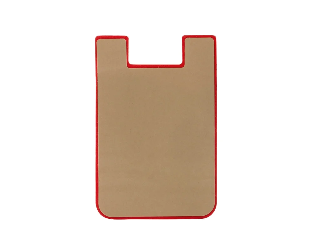 Картхолдер с креплением на телефон Gummy красный - фото 4