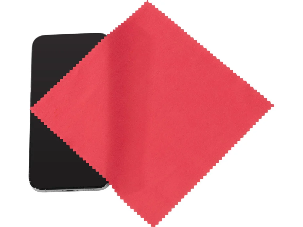 Салфетка из микроволокна красный - фото 2