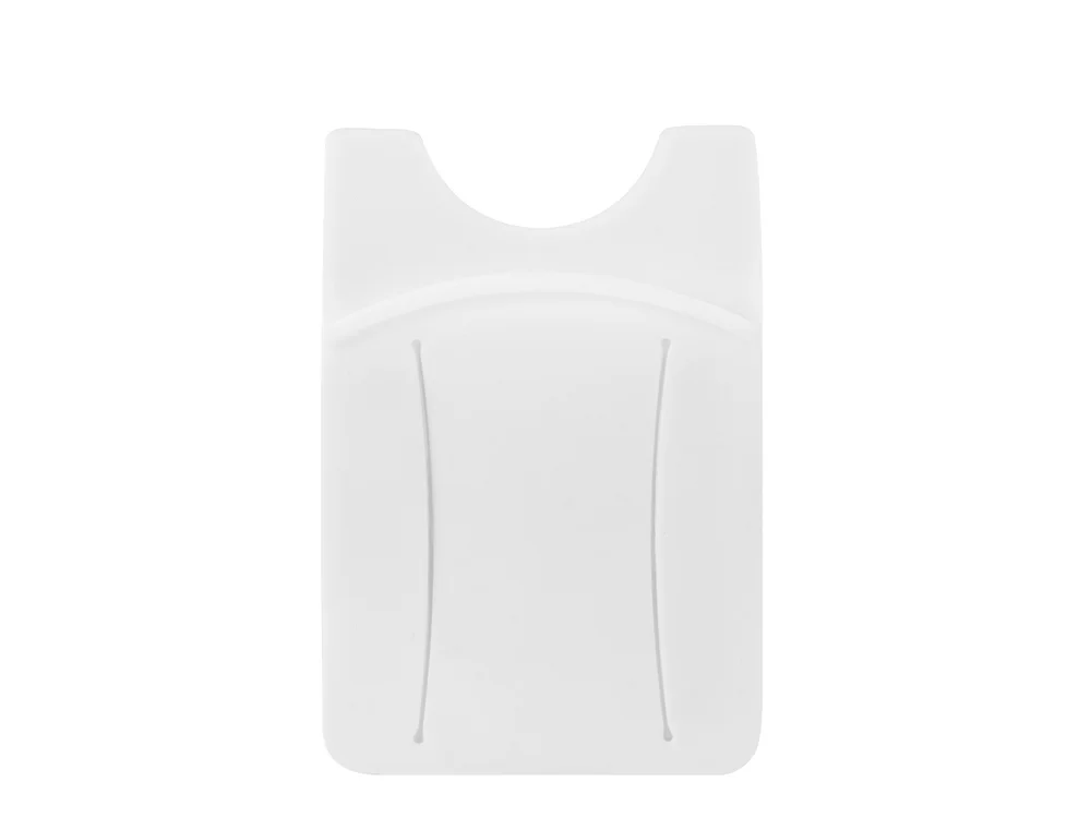 Картхолдер для телефона с держателем Trighold белый - фото 3