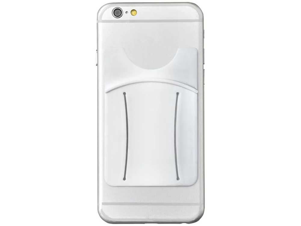 Картхолдер для телефона с держателем Trighold белый - фото 5