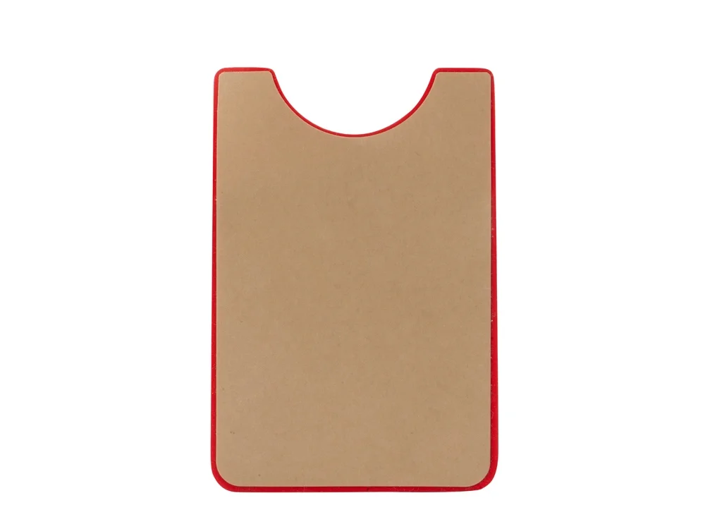 Картхолдер для телефона с держателем «Trighold», красный - фото 4