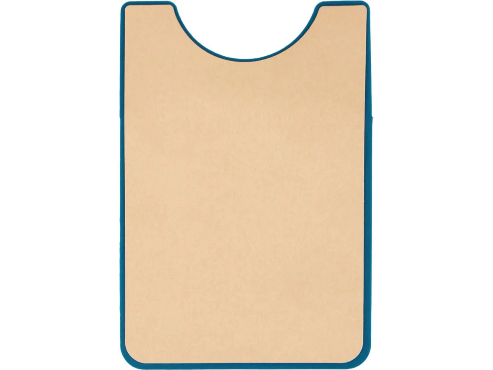 Картхолдер для телефона с держателем «Trighold», сине-зеленый - фото 4