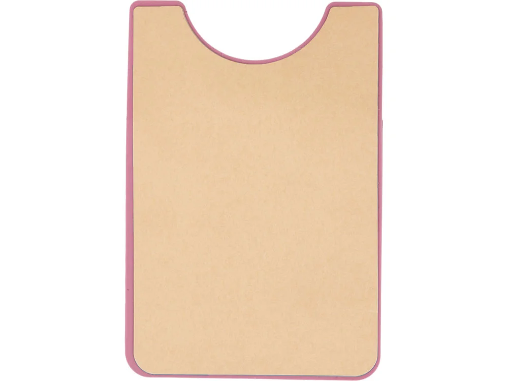 Картхолдер для телефона с держателем Trighold пыльно-розовый - фото 4