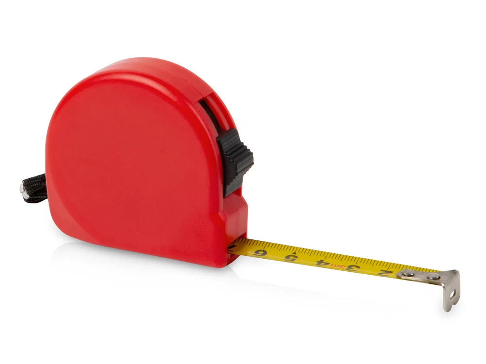 Рулетка «Stash», 3м, красный