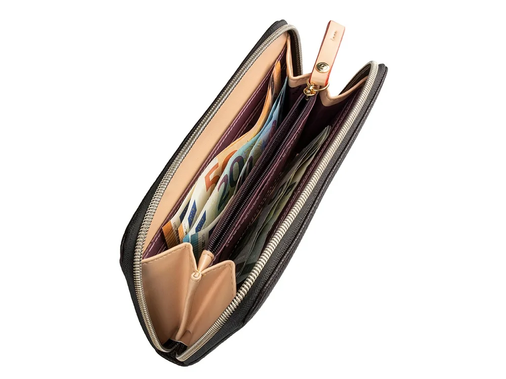 Кошелек женский Ella темно-коричневый - фото 4