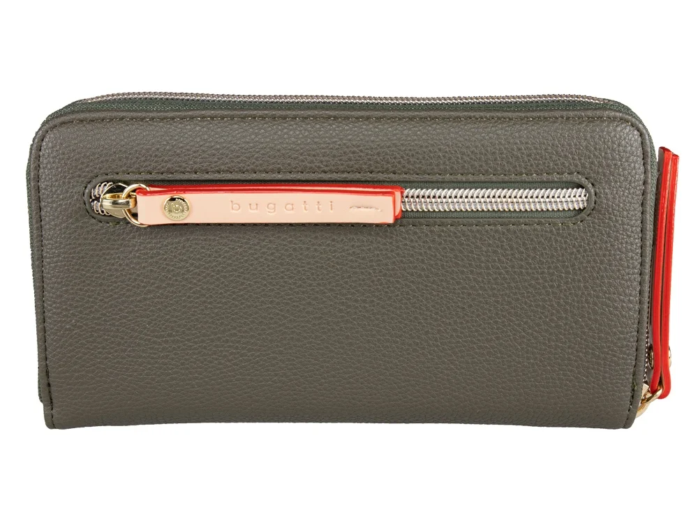 Кошелек женский Ella зеленый оливковый - фото 5