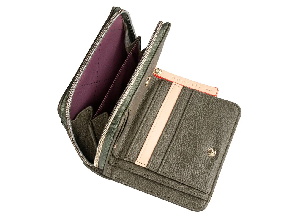 Кошелёк женский «Ella», зеленый - фото 4