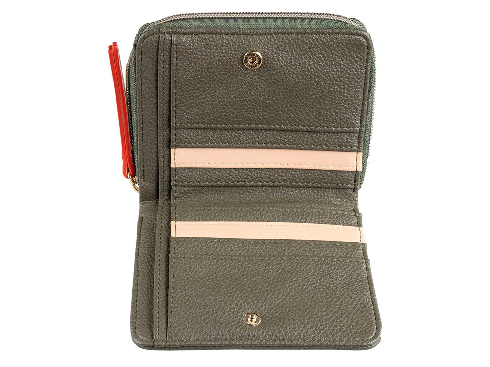 Кошелёк женский «Ella», зеленый - фото 5