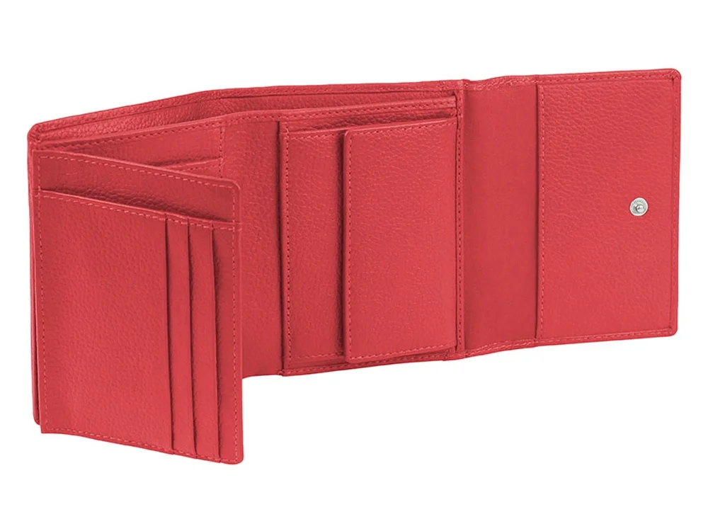 Кошелек женский Linda красный - фото 2