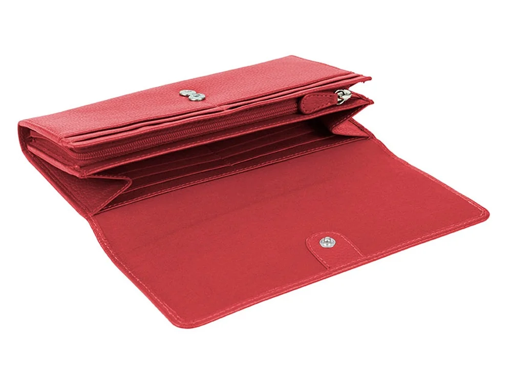 Кошелек женский Linda красный - фото 2