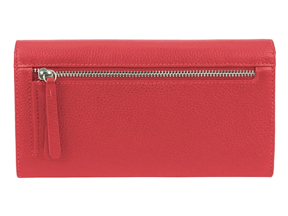 Кошелек женский Linda красный - фото 3