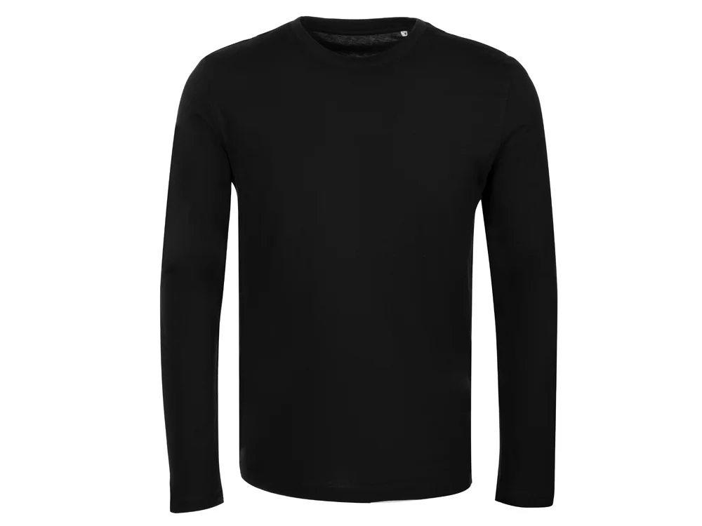 Лонгслив Porto мужской черный S - фото 7