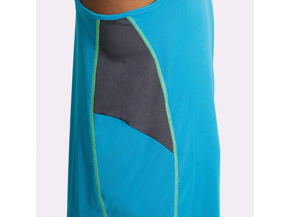 Спортивная майка «Misano» мужская, бирюзовый/эбеновый, 2XL - фото 6