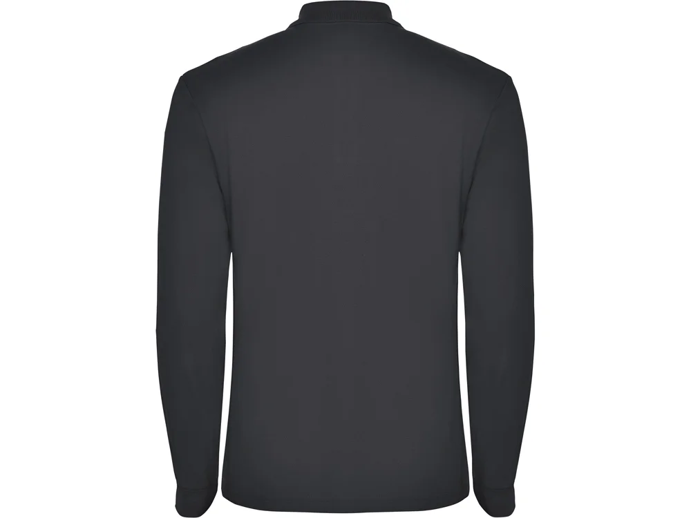 Рубашка поло Estrella мужская с длинным рукавом графит 2XL - фото 2