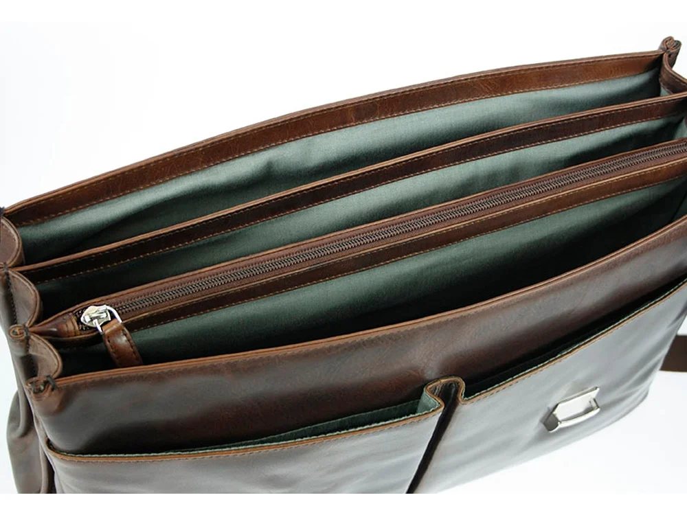 Портфель Romano 15 коричневый - фото 3