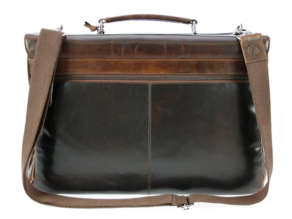 Портфель Romano 15 коричневый - фото 5