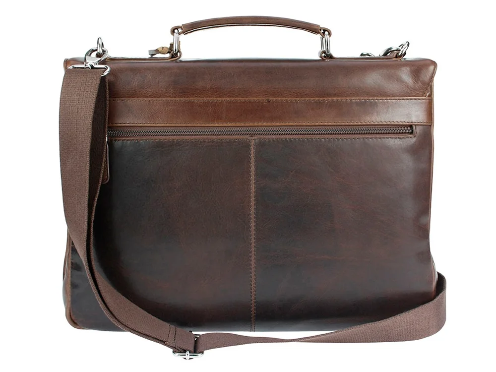 Портфель Romano 15 коричневый - фото 2