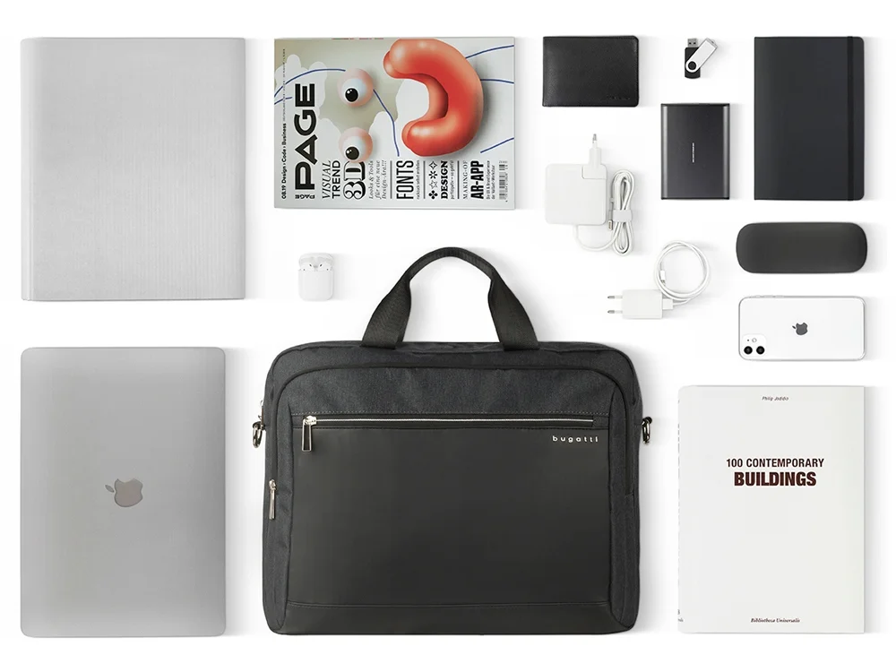 Портфель мужской Sera серый антрацит - фото 6