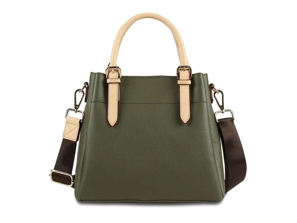 Сумка женская «Ella», зеленый оливковый - фото 6