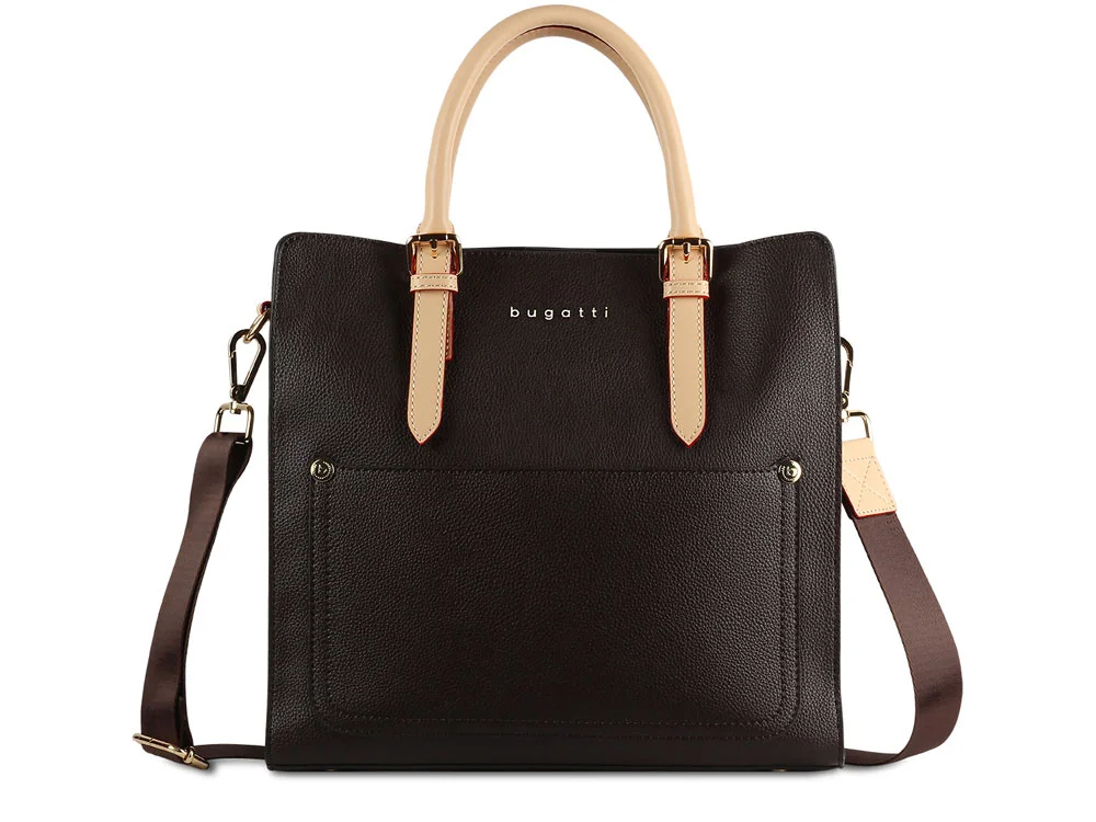 Сумка-портфель женская Ella коричневый - фото 2