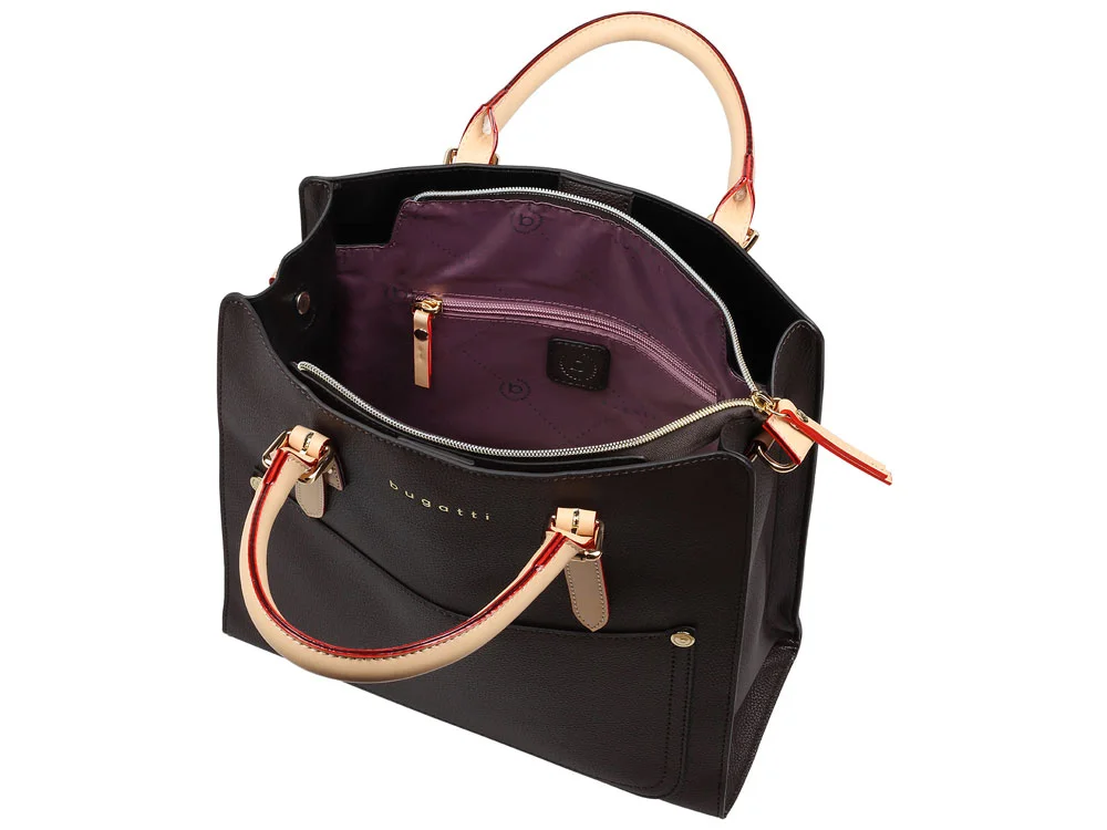 Сумка-портфель женская Ella коричневый - фото 3