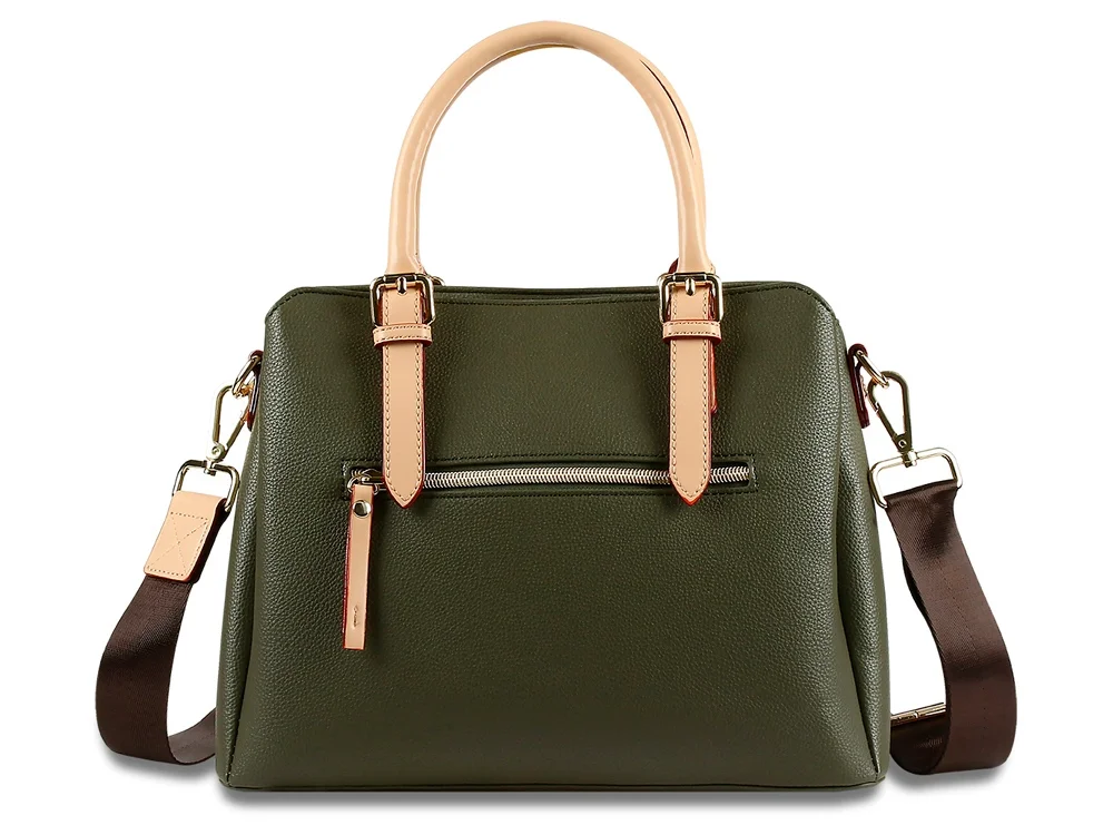 Сумка женская «Ella», зеленый оливковый - фото 5