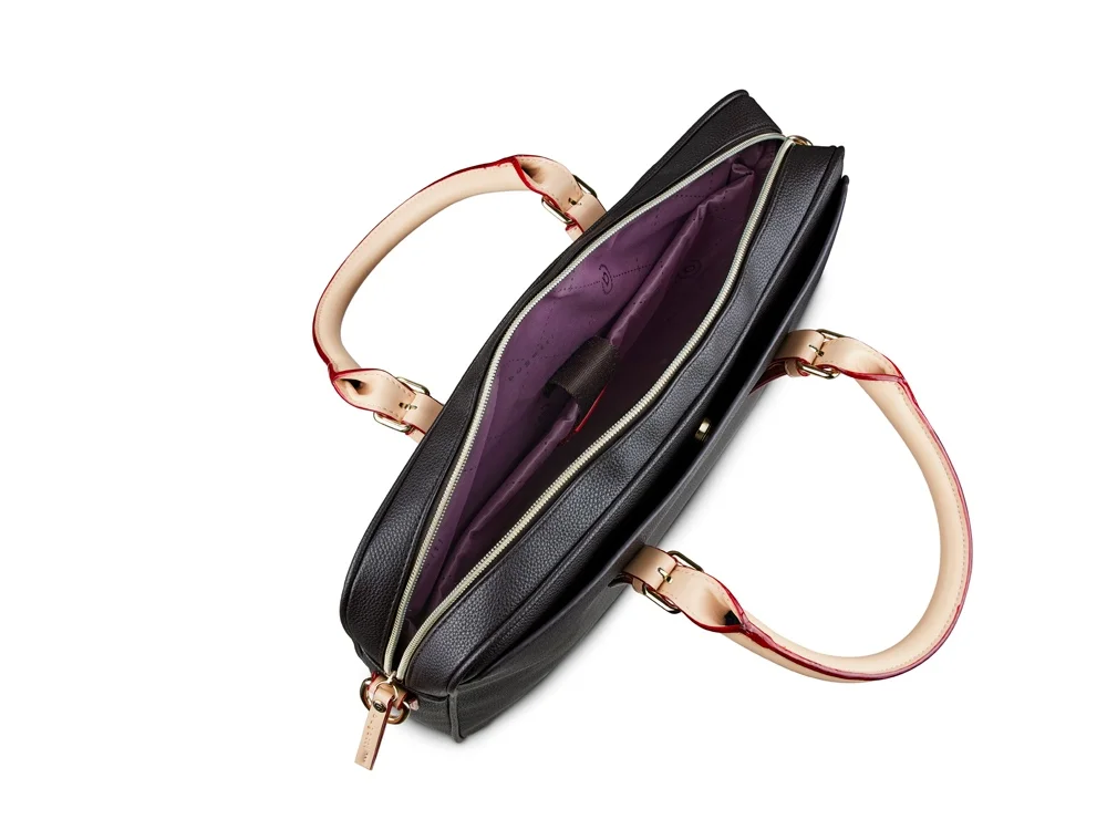 Портфель женский «Ella 15''», темно-коричневый - фото 3