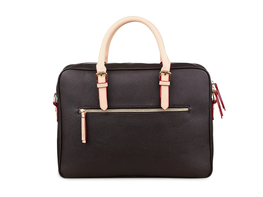 Портфель женский «Ella 15''», темно-коричневый - фото 5