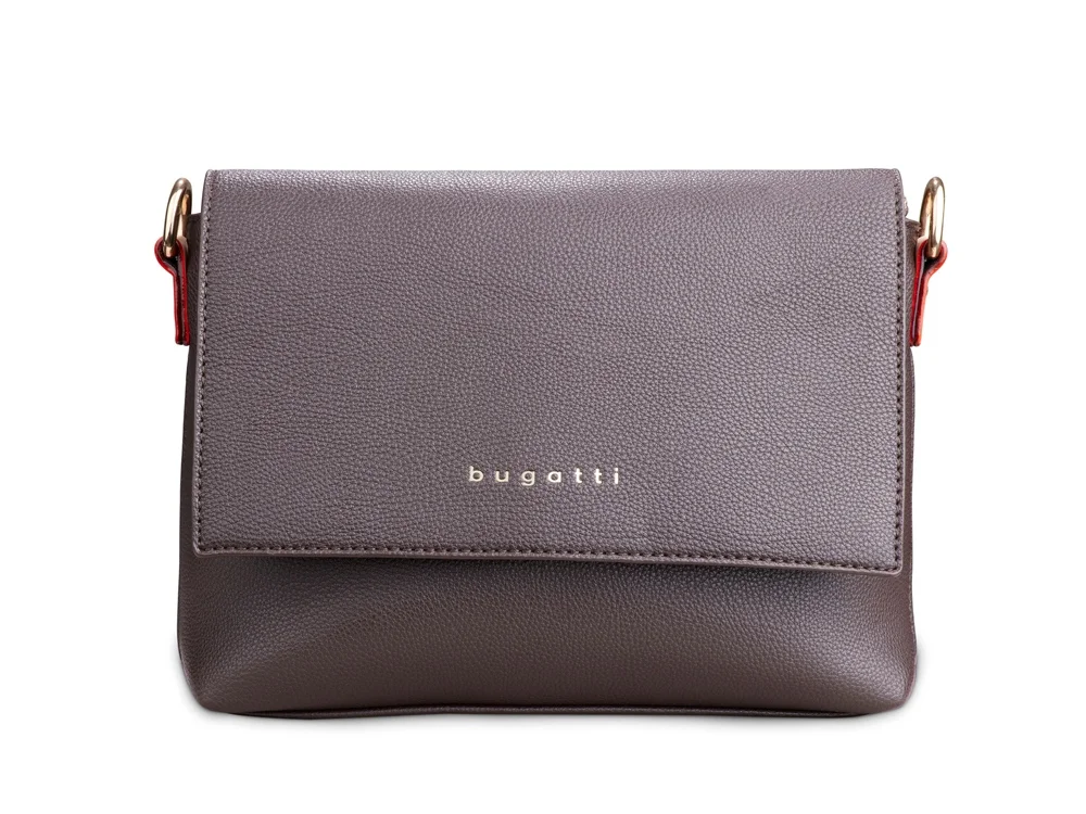 Сумка наплечная женская Ella темно-коричневый - фото 3