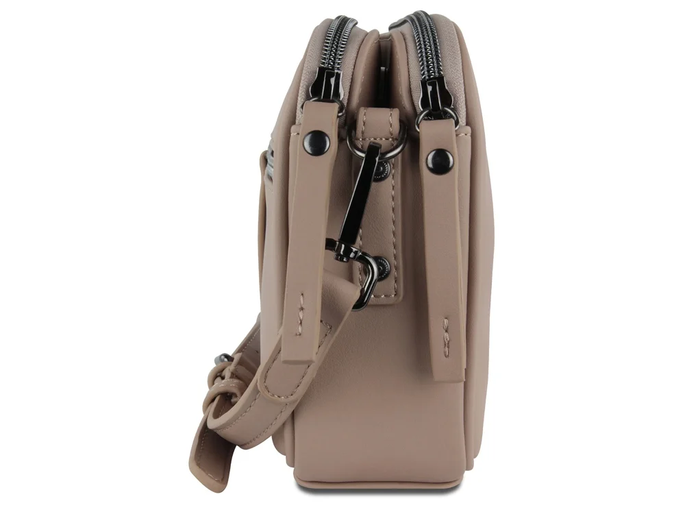 Сумка кросс-боди женская Almata песочный - фото 5